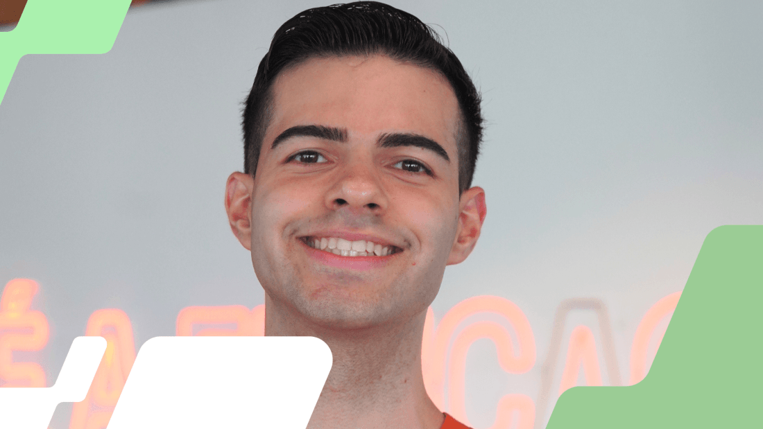 Imagem referente à notícia: Ele “deu match” com a Pravaler antes da Conferência de Carreira — e acabou contratado