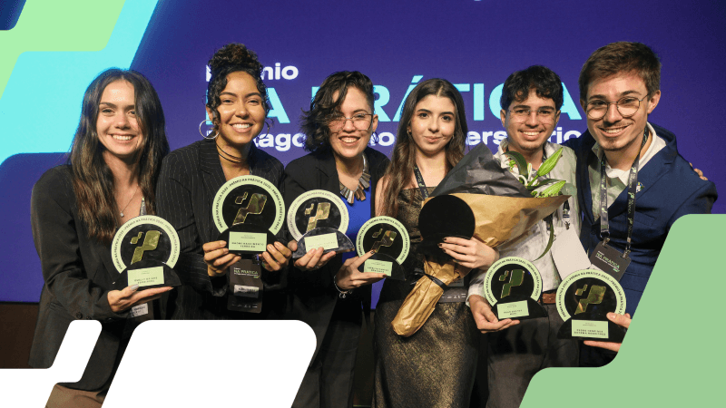 Capa da matéria Conheça os vencedores do Prêmio Na Prática: Protagonismo Universitário